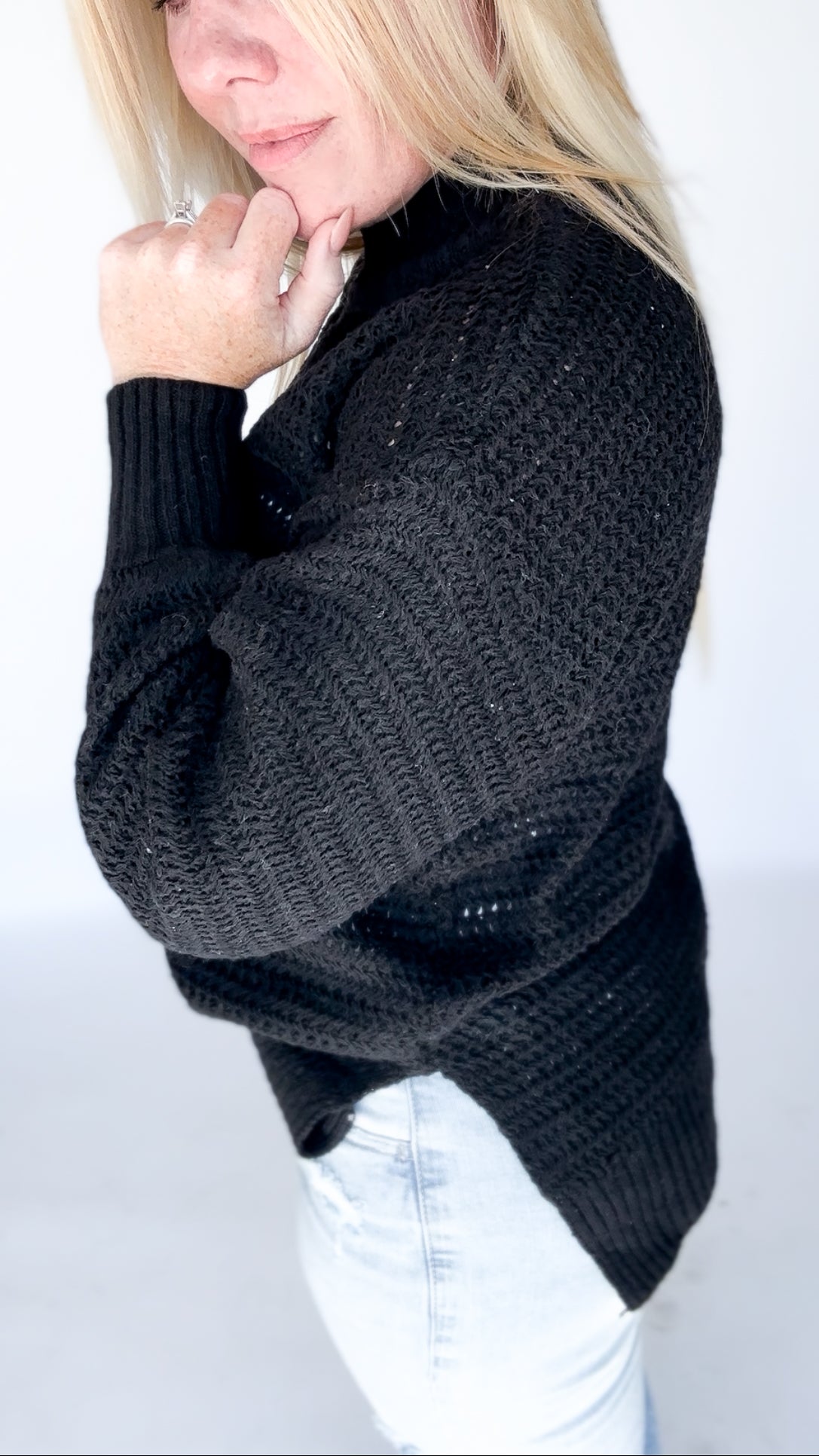 Cozy Signal Knit Sweater