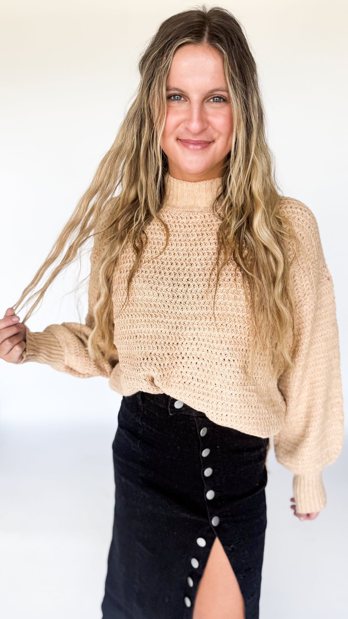 Cozy Signal Knit Sweater