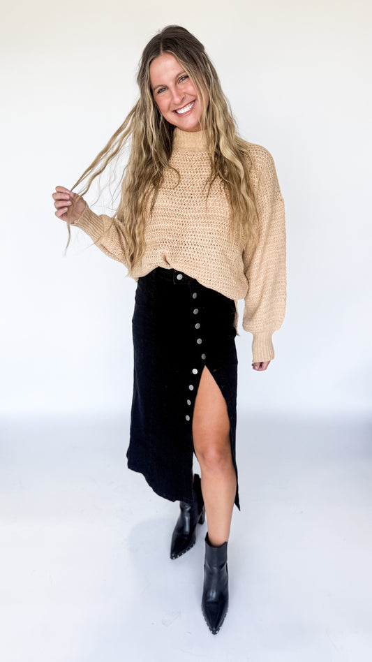 Cozy Signal Knit Sweater